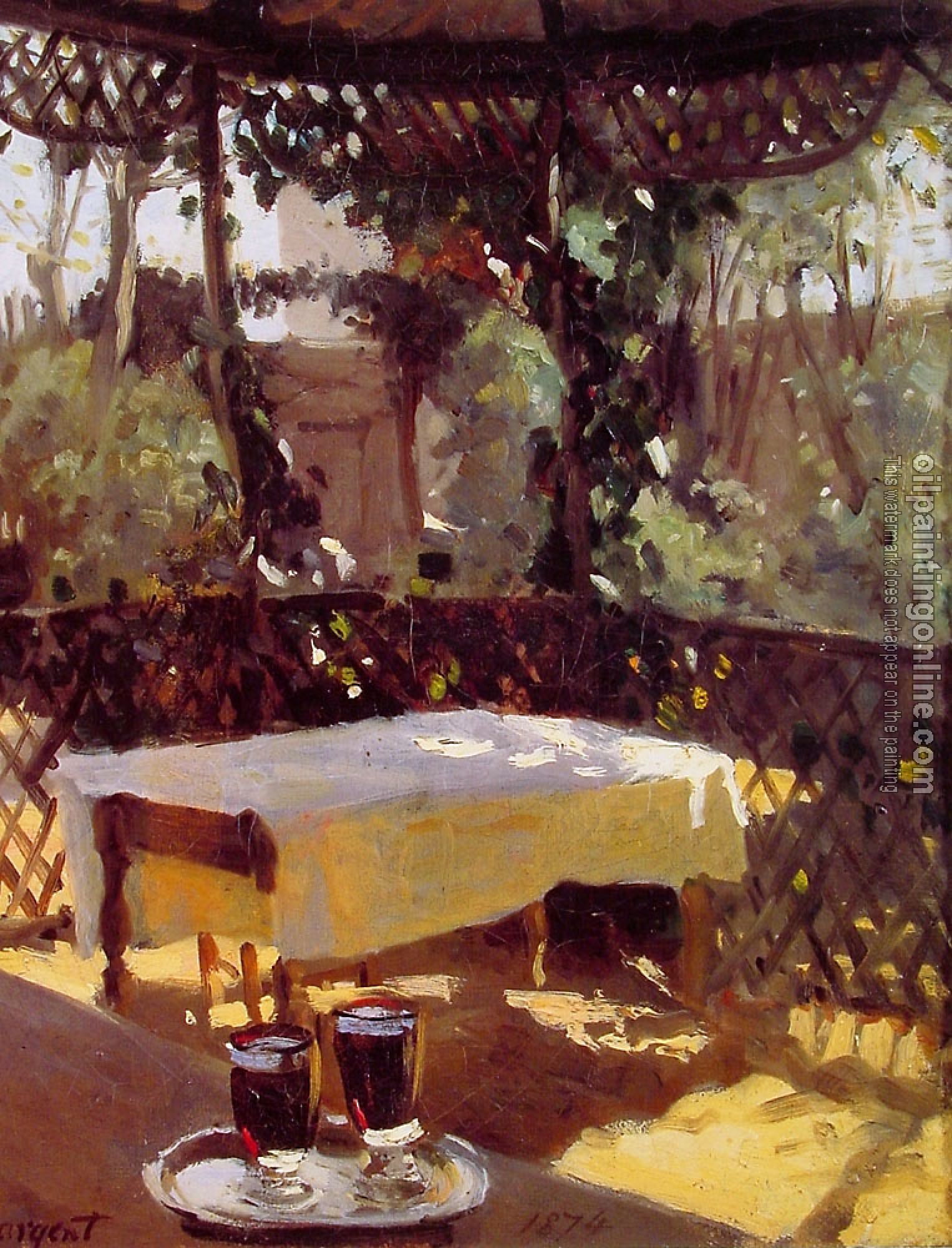 Sargent, John Singer - Wineglasses